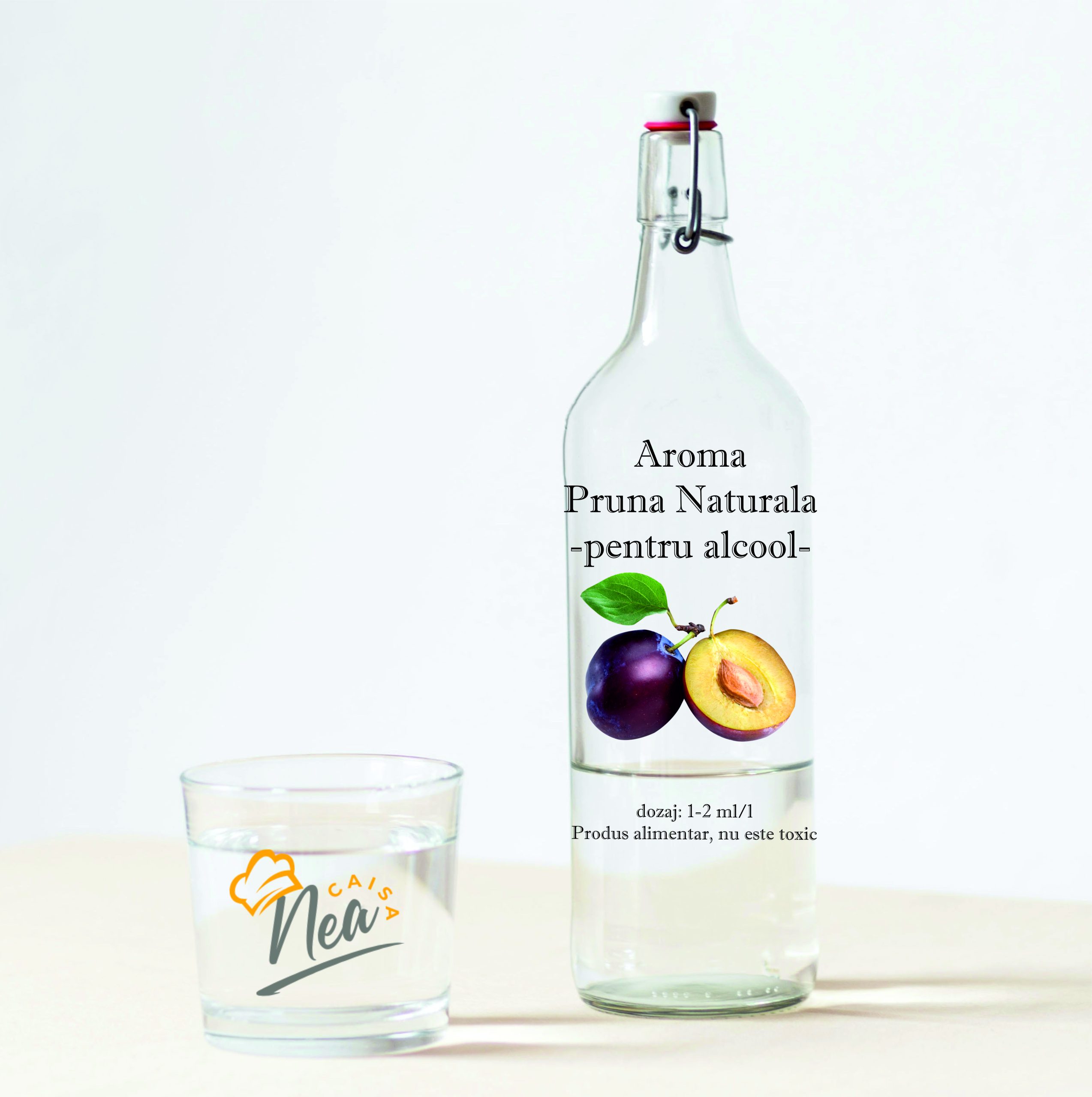 Produs de tip aroma, incolor, indicat pentru: bauturi alcoolice ( Tuica, Coniac, Palinca, Rachiu, Vin Etc. ) DOZAJ: minim 1-3 ml per litru de alcool, in functie de aroma pe care doriti sa o obtineti.